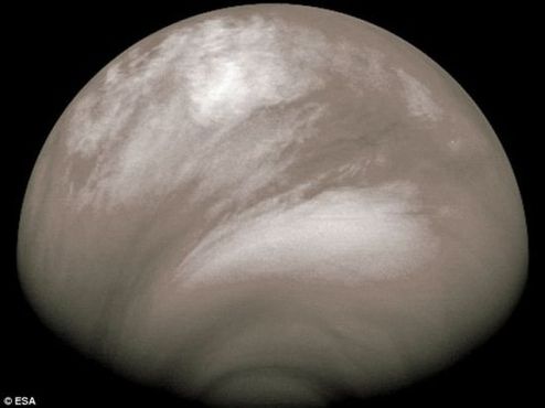 金星大气现异常"雪花纷飞" 零下175℃创纪录