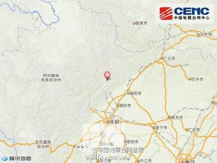 四川阿坝茂县发生3.1级地震震源深度11千米（图）