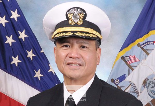菲律宾裔美国人被任命为美军航母指挥官 系史上首次