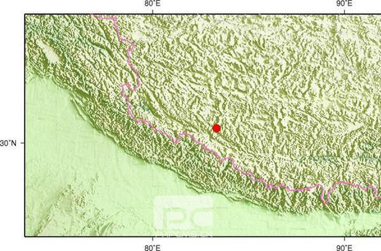 5月11日4时30分西藏日喀则市仲巴县发生3.3级地震